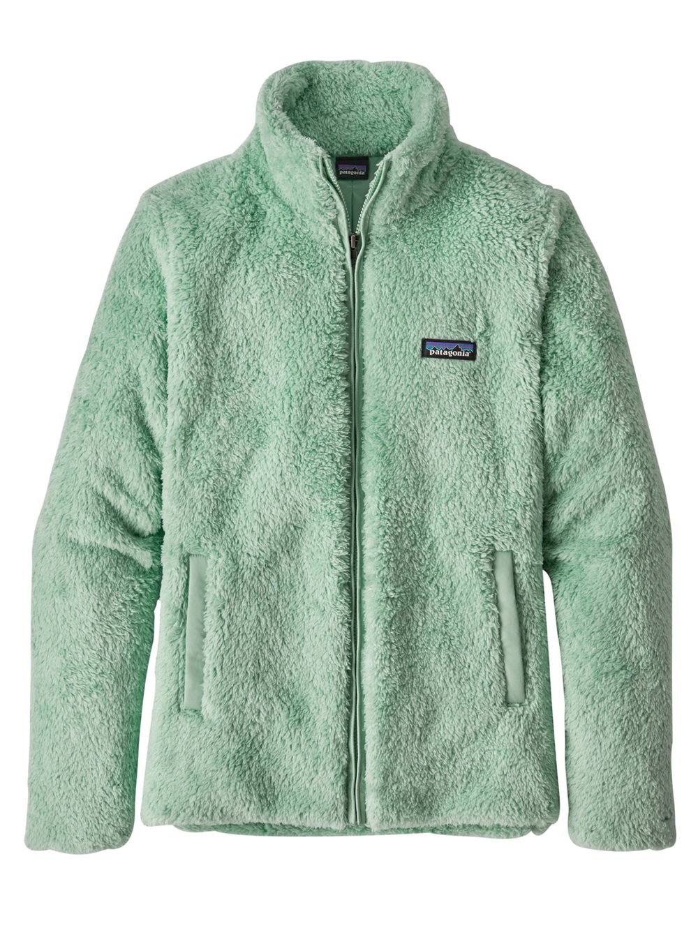 Patagonia women’s Los Gatos Jacket in Mint Green Fleece